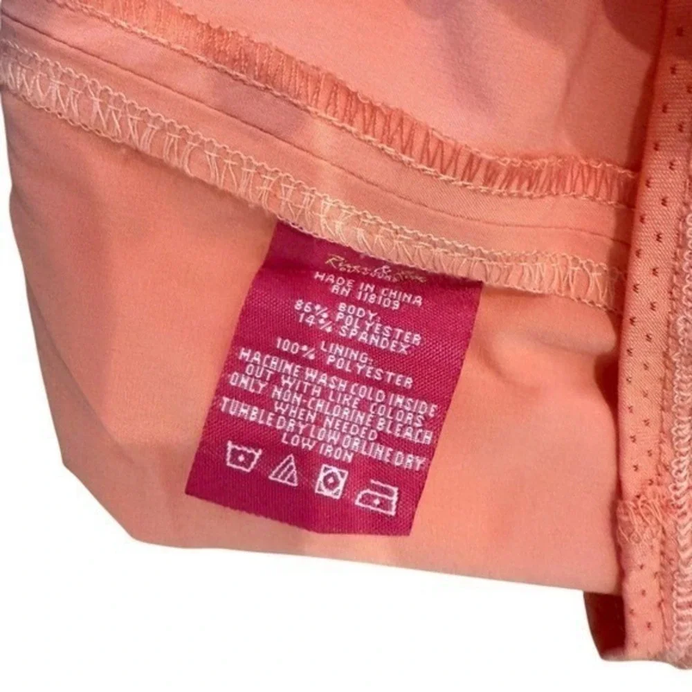 River & Rose Outdoors Women Crunch Coral Hiking Skort Large Gorpcore Tennis Golf